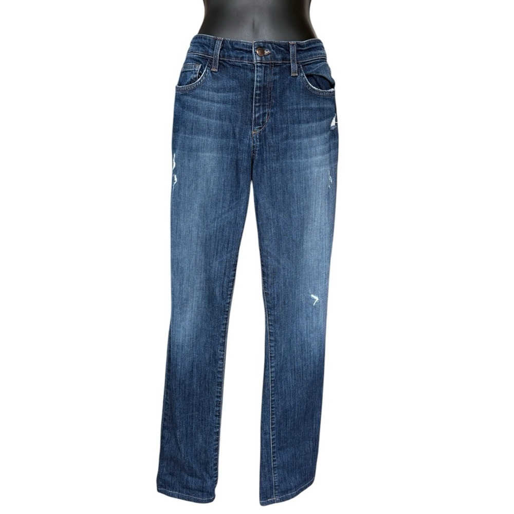 Joe’s jeans women’s denim blue jeans size W 30 distressed 98% cotton preloved